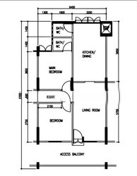 Blk 611 Ang Mo Kio Avenue 5 (Ang Mo Kio), HDB 3 Rooms #596869561